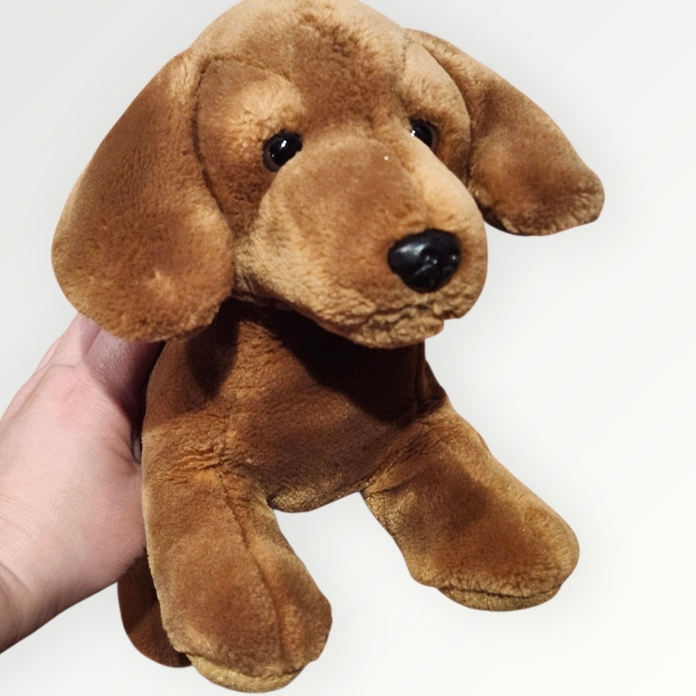 Vintage 2000 Animal Alley Dachshund Plush Small Wiener Dog Toys R Us Exclusive